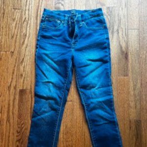 J. Crew Dark Wash 10" High Rise Skinny